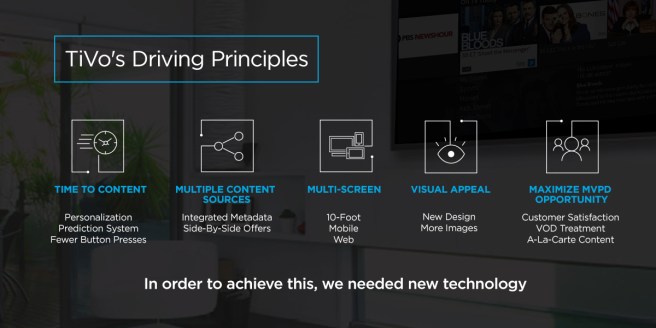 TiVo: Driving Principles