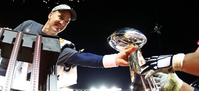 manning super bowl 50 trophy