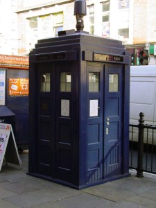 A British Earls Court Police Box.