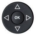 TiVo remote OK and Arrow buttons