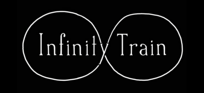 The original Infinity Train logo used in the 2016 Youtube test pilot.